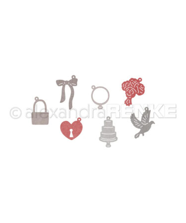 ALEXANDRA RENKE -Fustelle 'Hochzeits Anhänger'