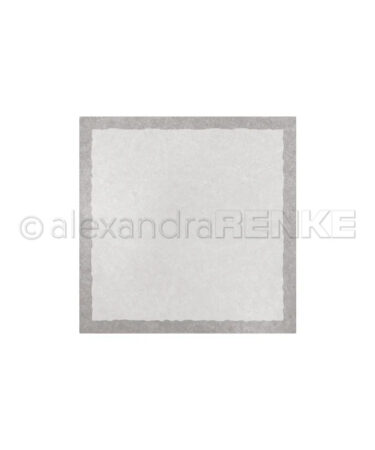 ALEXANDRA RENKE - Fustelle 'Quadrat mit Büttenrahmen'
