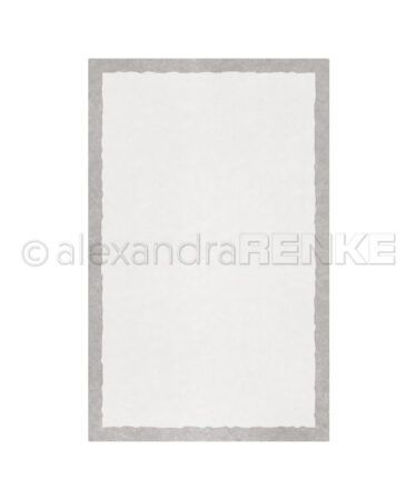 ALEXANDRA RENKE - Fustelle 'Rechteck mit Büttenrahmen'