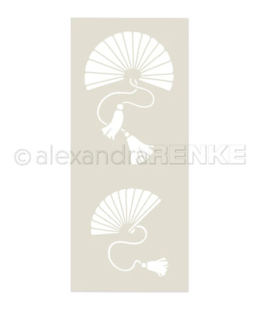 ALEXANDRA RENKE - Stencil 'Fächer