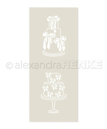ALEXANDRA RENKE - Stencil 'Zauberhafte Torten