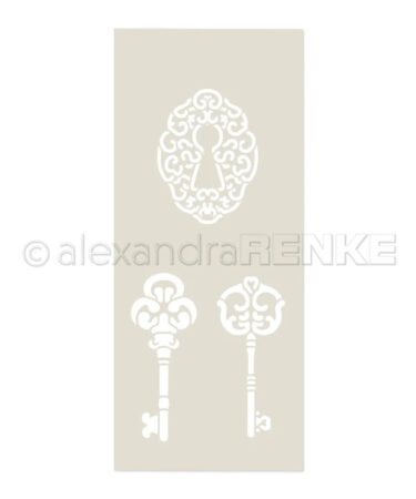 ALEXANDRA RENKE - Stencil 'Liebliche Schlüssel'