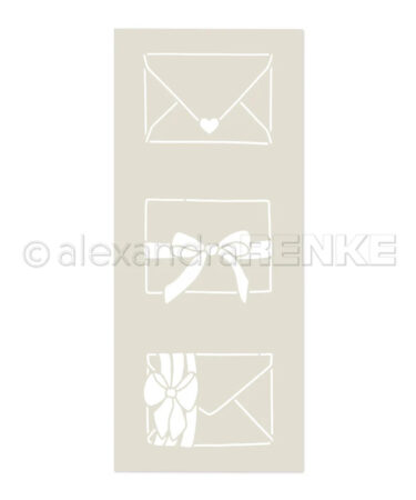 ALEXANDRA RENKE - Stencil 'Brieffreuden'