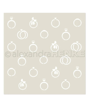 ALEXANDRA RENKE - Stencil 'Ringfreude'
