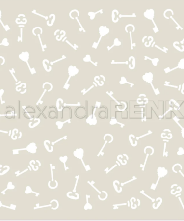 ALEXANDRA RENKE - Stencil 'Schlüsselzauber'