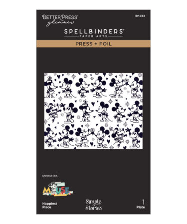 SPELLBINDERS - Collezione Happiest Place Press + Foil Plate