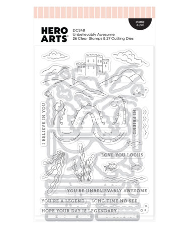 Hero Arts Unbelievably Awesome Stamp & Cut
