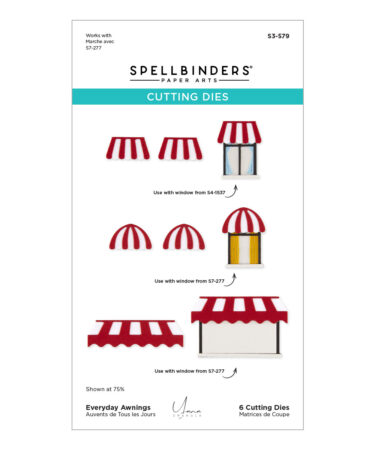 SPELLBINDERS - Collezione Everyday Awnings Etched Dies by Yana Smakula