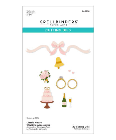 SPELLBINDERS - Collezione Classic Mouse Wedding Accessories Etched Dies