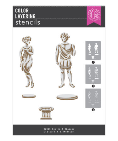 Hero Arts You're A Classic Layering Stencil Set