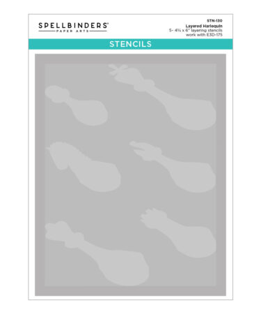 SPELLBINDERS - Layered Harlequin Stencil