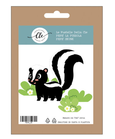 IL NEGOZIO DELLA MAMMA DI CLE – LE FUSTELLE DELLA CLE - ANIMALETTI - Pepé la puzzola