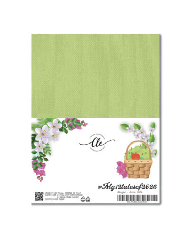 IL NEGOZIO DELLA MAMMA DI CLE - LE CARTE DELLA CLE - MY 12 TALES OF  2026 - GIUGNO - PAPER PAD 6X8"