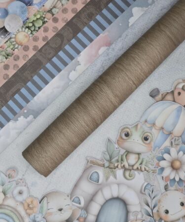Bellaluna Crafts - Collezione Be my Baby -ROTOLO MADERA NATURAL