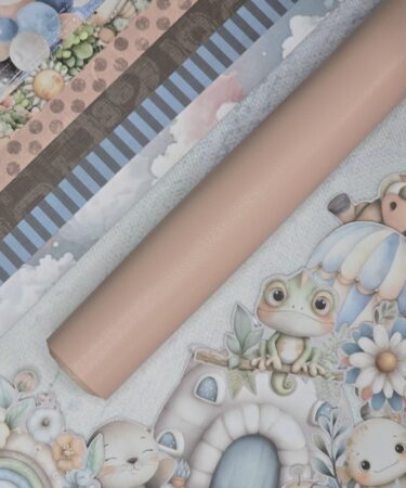 Bellaluna Crafts - Collezione Be my Baby - ROTOLO IN ECOPELLE  MATE EXTRAELASTICA DANCER