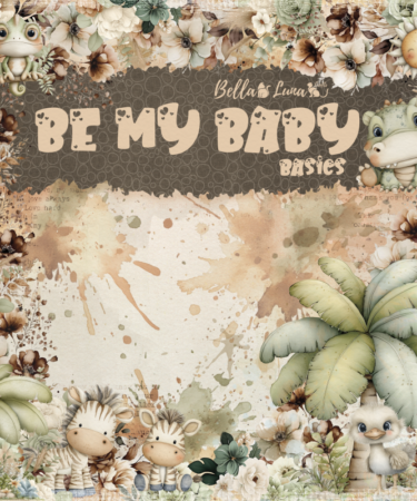 Bellaluna Crafts - Collezione Be my Baby - BASICS COLLECTION 12X12"
