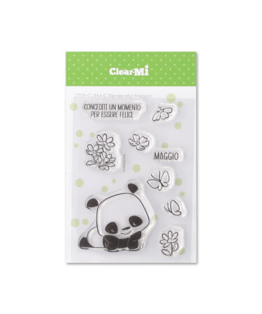 IMPRONTE D'AUTORE - Set di timbri - Panda-stic Maggio