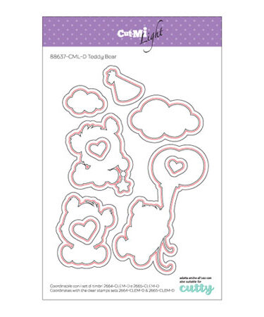 IMPRONTE D'AUTORE - Set di fustelle -  Teddy Bear