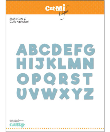 IMPRONTE D'AUTORE - Set di fustelle - Cutie alphabet