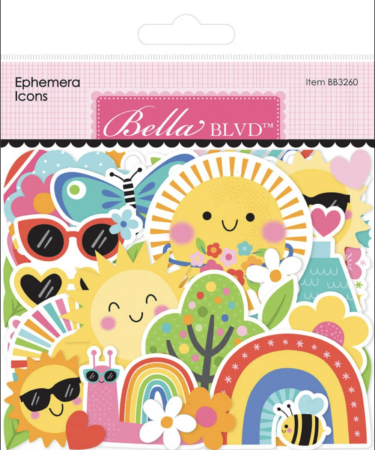 BELLA BLVD -Collezione Walking on Sunshine- Ephemera Icons