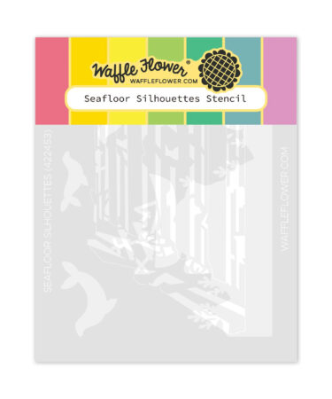 WAFFLE FLOWER - Seafloor Silhouettes Stencil
