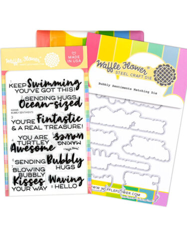 WAFFLE FLOWER - Bubbly Sentiments Combo
