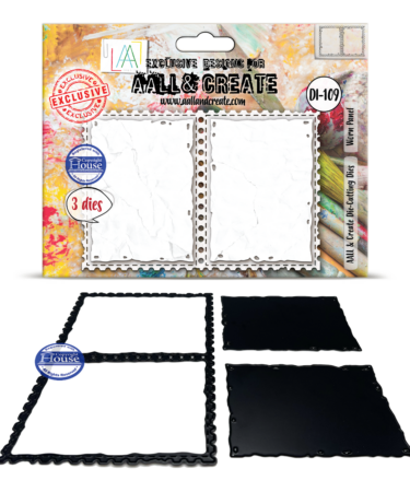 AALL AND CREATE - Die-Cutting Die Set - 18x14cm -Worn Panel
