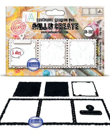 AALL AND CREATE - Die-Cutting Die Set - 17x12cm - Clip Pop
