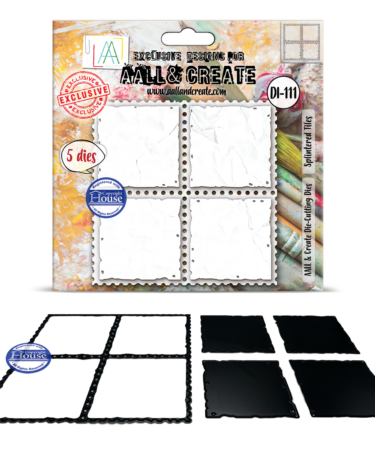 AALL AND CREATE - Die-Cutting Die Set - 15x15cm -Splintered Tiles
