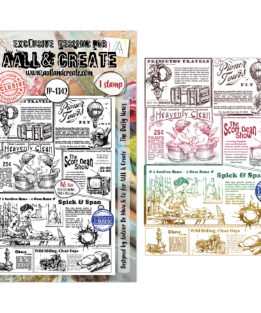 AALL AND CREATE - Stamp Sets - A6 - The Daily News