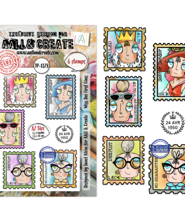 AALL AND CREATE - Stamp Sets - A7 - Miss Dee First Class