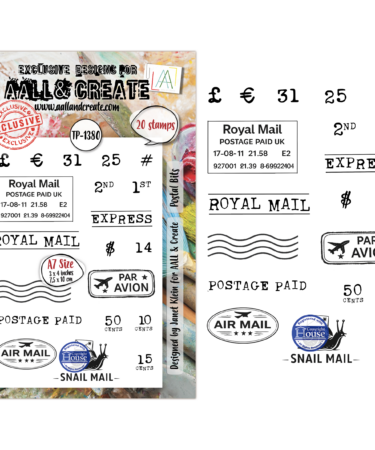 AALL AND CREATE - Stamp Sets - A7 - Postal Bits