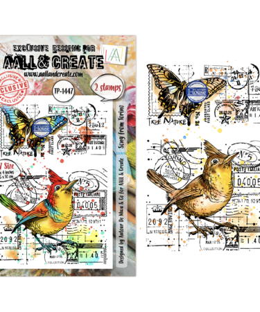 AALL AND CREATE - Stamp Sets - A7 - Song from Torino