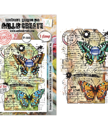 AALL AND CREATE - Stamp Sets - A7 - Chrono-Stamped Tag