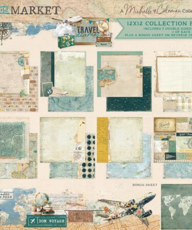 49 AND MARKET โ Collezione Travel Diaries - 12 x12 Collection Pack
