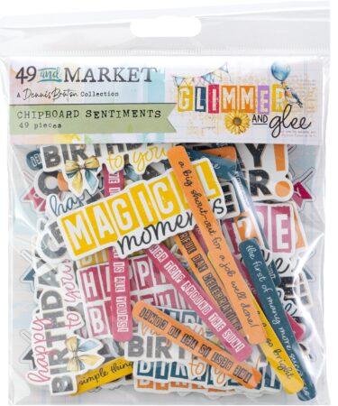 49 AND MARKET โ Collezione Glimmer and Glee - Chipboard Set