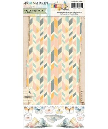 49 AND MARKET โ Collezione Glimmer and Glee - Cello Stickers
