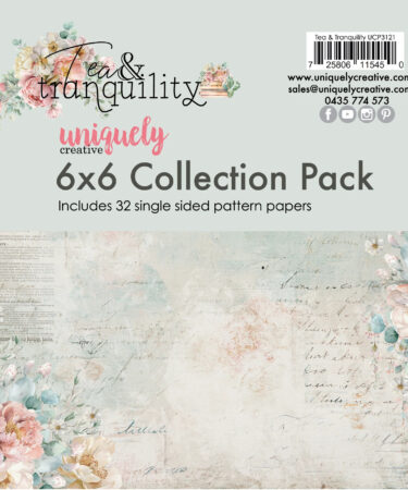 UNIQUELY CREATIVE - Collezione Tea & Tranquility 6 x 6 Collection Pack