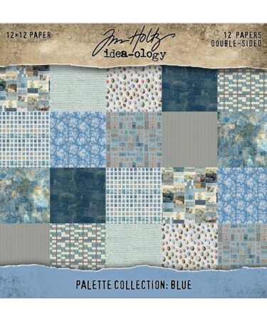TIM HOLTZ - Idea-ology - Palette Collection 12x12 Inch Blue