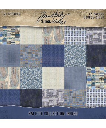 TIM HOLTZ - Idea-ology - Palette Collection 12x12 Inch Indigo
