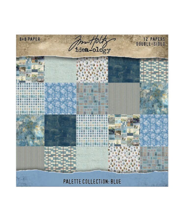 TIM HOLTZ - Idea-ology - Palette Collection 8x8 Inch Blue
