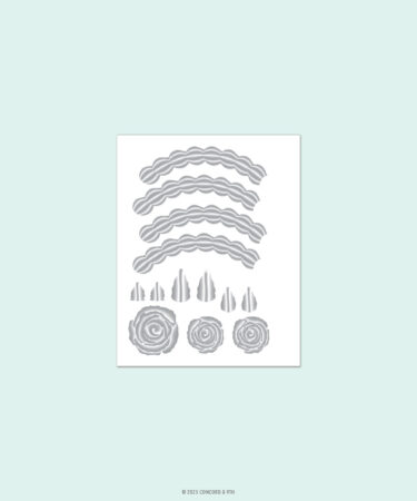Concord & 9th - Icing on the Cake Embossing Folder (4.75 x 6)