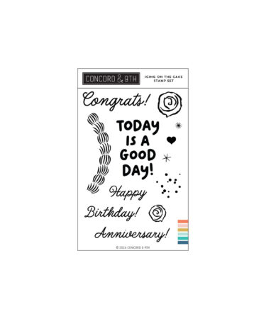 Concord & 9th - Icing on the Cake Stamp Set (4 x 6)