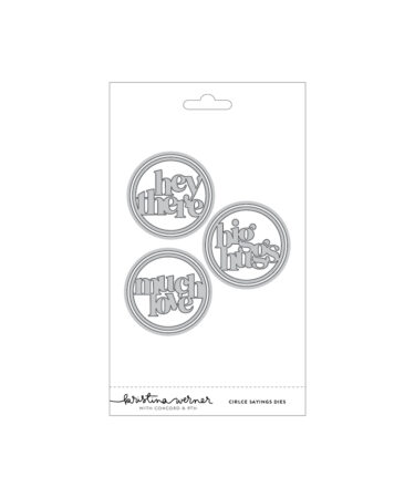 Concord & 9th -  KRISTINA WERNER -Circle Sayings Dies