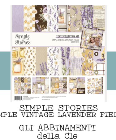 IL NEGOZIO DELLA MAMMA DI CLE -ABBINAMENTI COLLEZIONE SIMPLE VINTAGE LAVENDER FIELDS