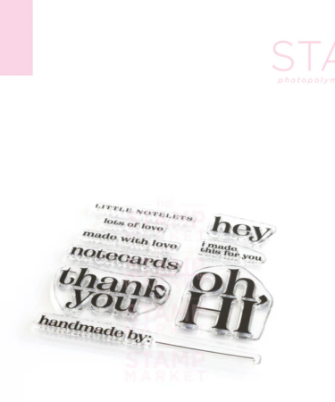 THE STAMP MARKET - LITTLE NOTELETS STAMP