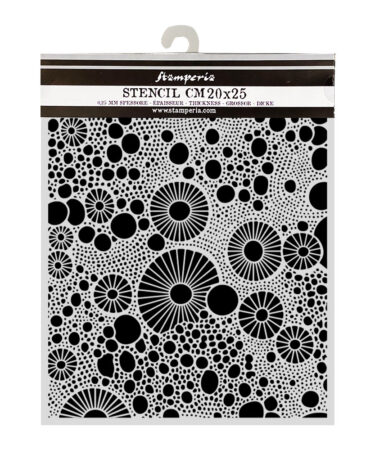 STAMPERIA -Collezione All Around -  Cut laser stencil for Art and Craft cm 20X25