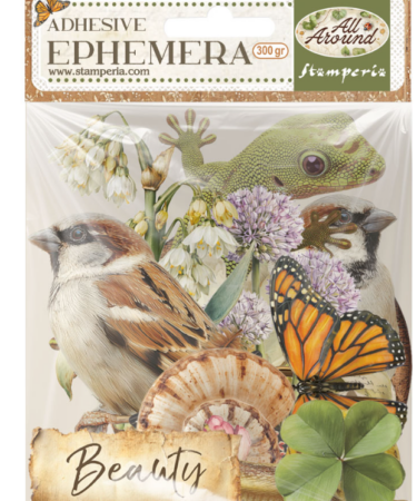 STAMPERIA - Collezione All Around - Printed Decorative Ephemera for Art and Craft