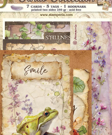 STAMPERIA - Collezione All Around - Printed Art Cards Collection