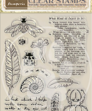 STAMPERIA - Collezione All Around -ย Decorative Acrylic stamp design for Art and Craft cm 14x18